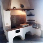 Piano forno a legna